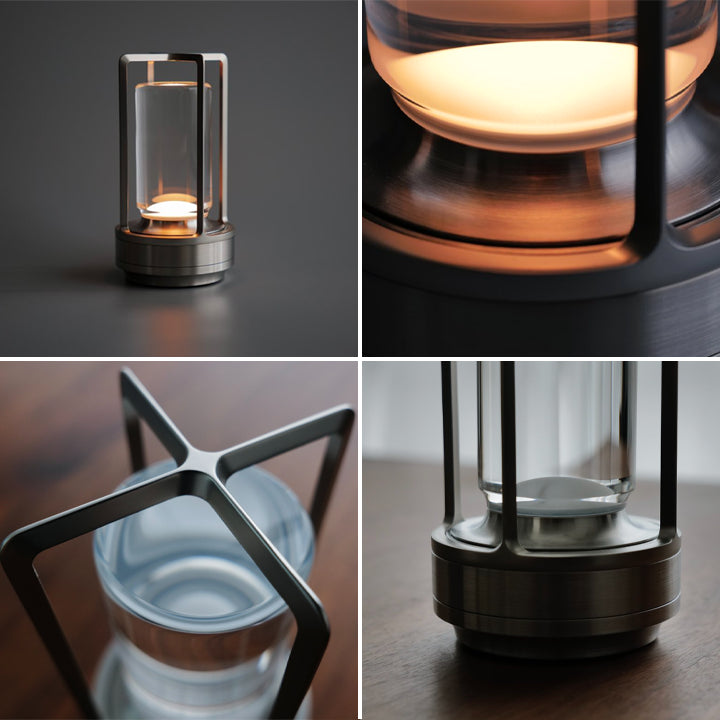 Louniar - Cordless Crystal Table Lamp