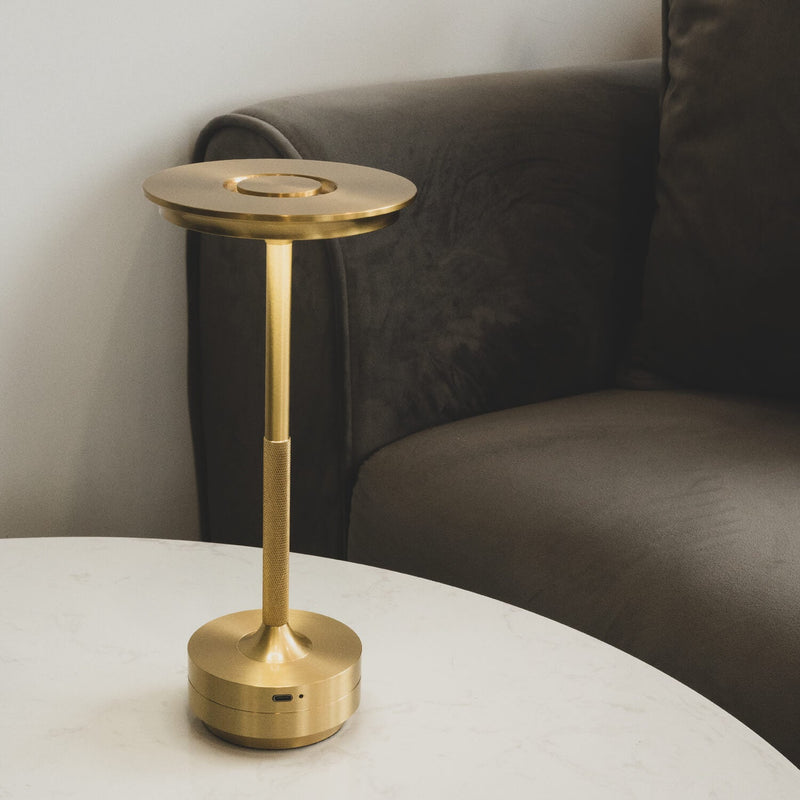 Louniar - Metallic Cordless Table Lamp