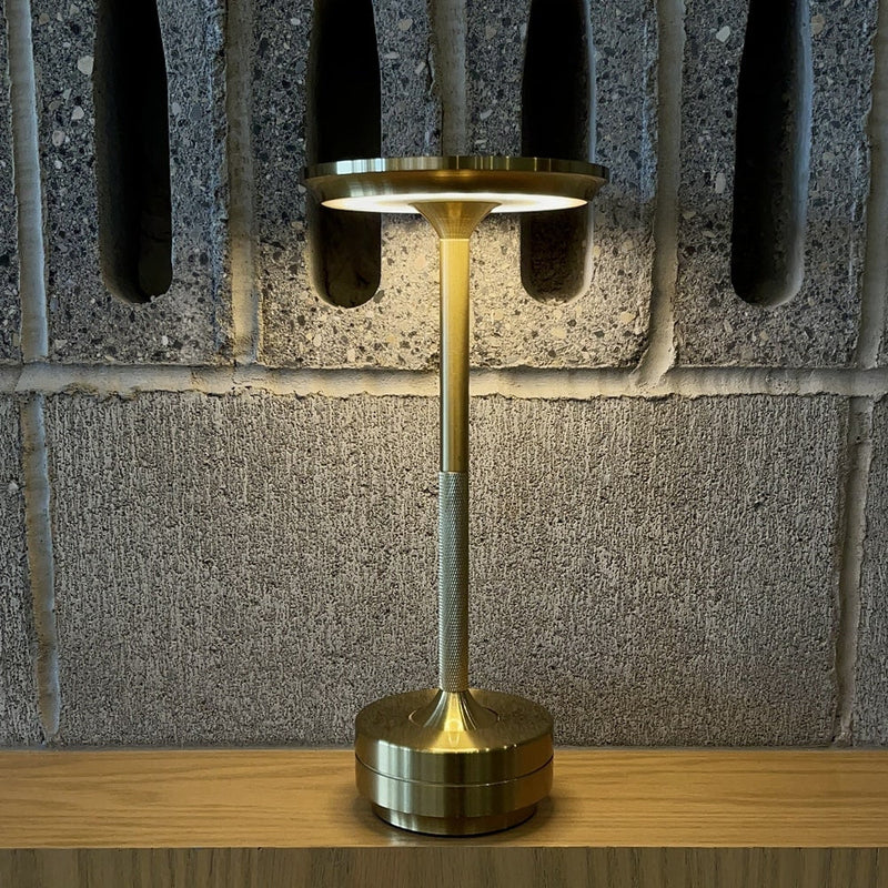 Louniar - Metallic Cordless Table Lamp