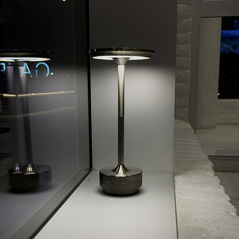 Louniar - Metallic Cordless Table Lamp